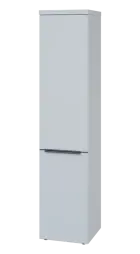 SIN 5 - 42D kancelářská skříň, 2-dveřová, levá, 1820x400x400, bílá